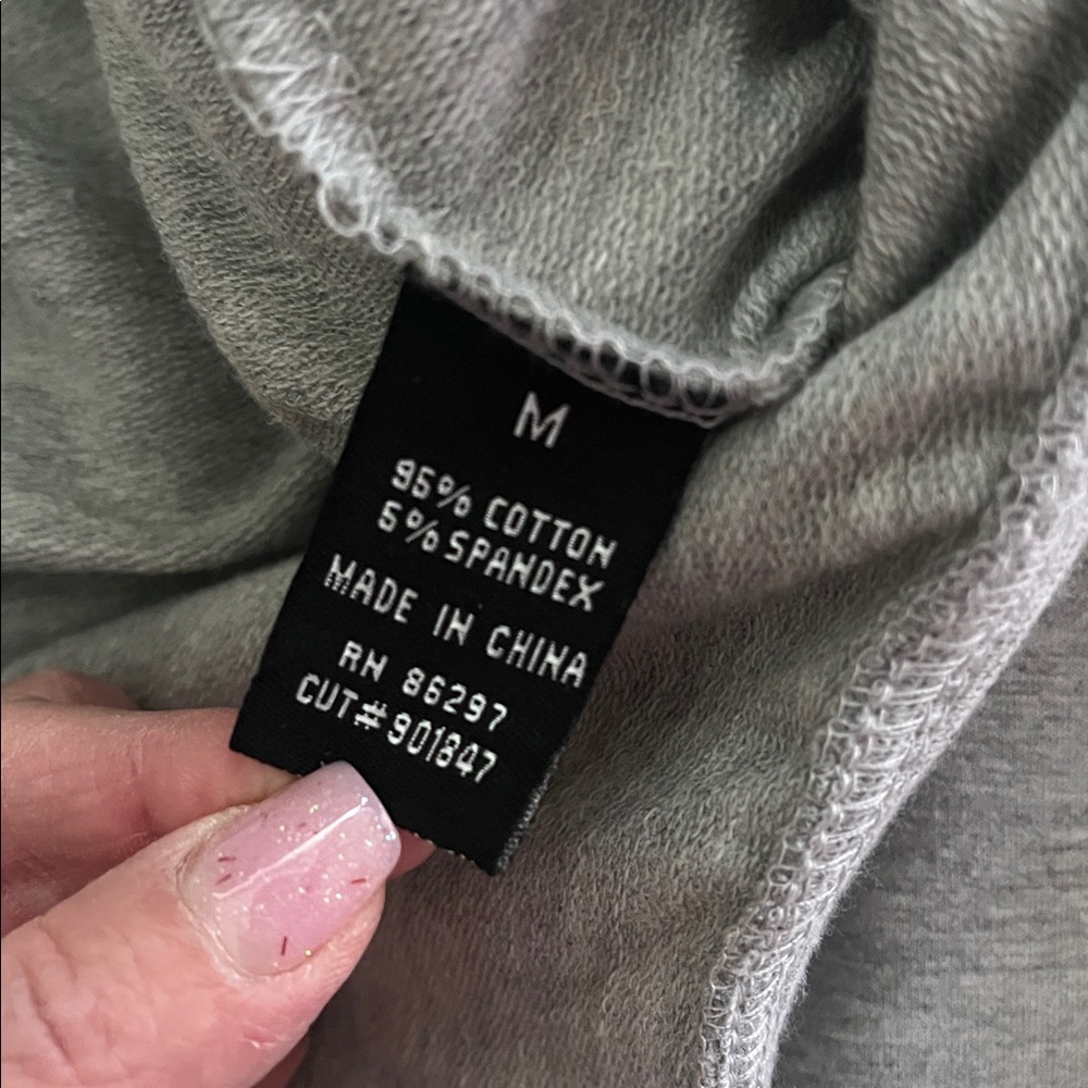 BCBG MAXAZRIA Heather Gray Jogger Pants Sz M NWT - Picture 13 of 17